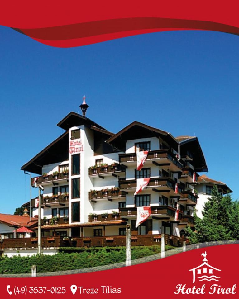 Hotel Tirol Treze Tílias Eksteriør bilde